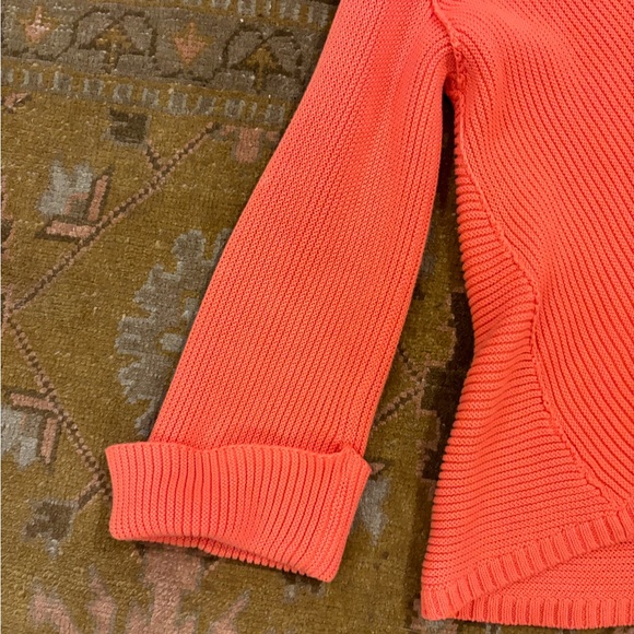 Free People coral bell sleeve sweater size XS - Picture 2 of 2